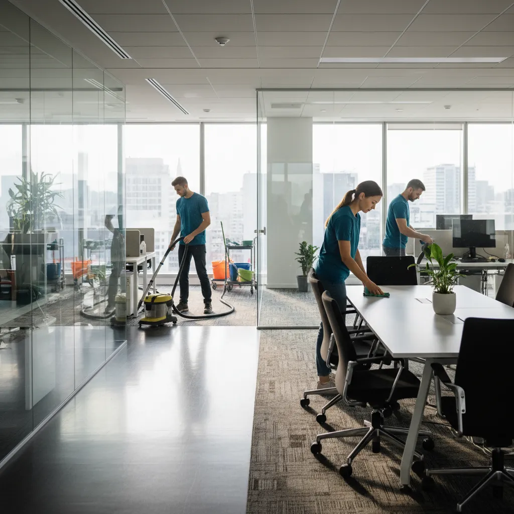 Professional Commercial Cleaning Team in Sydney